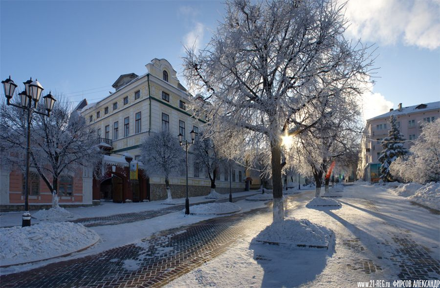 Зима на Арбате