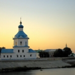 Церковь Успения на закате